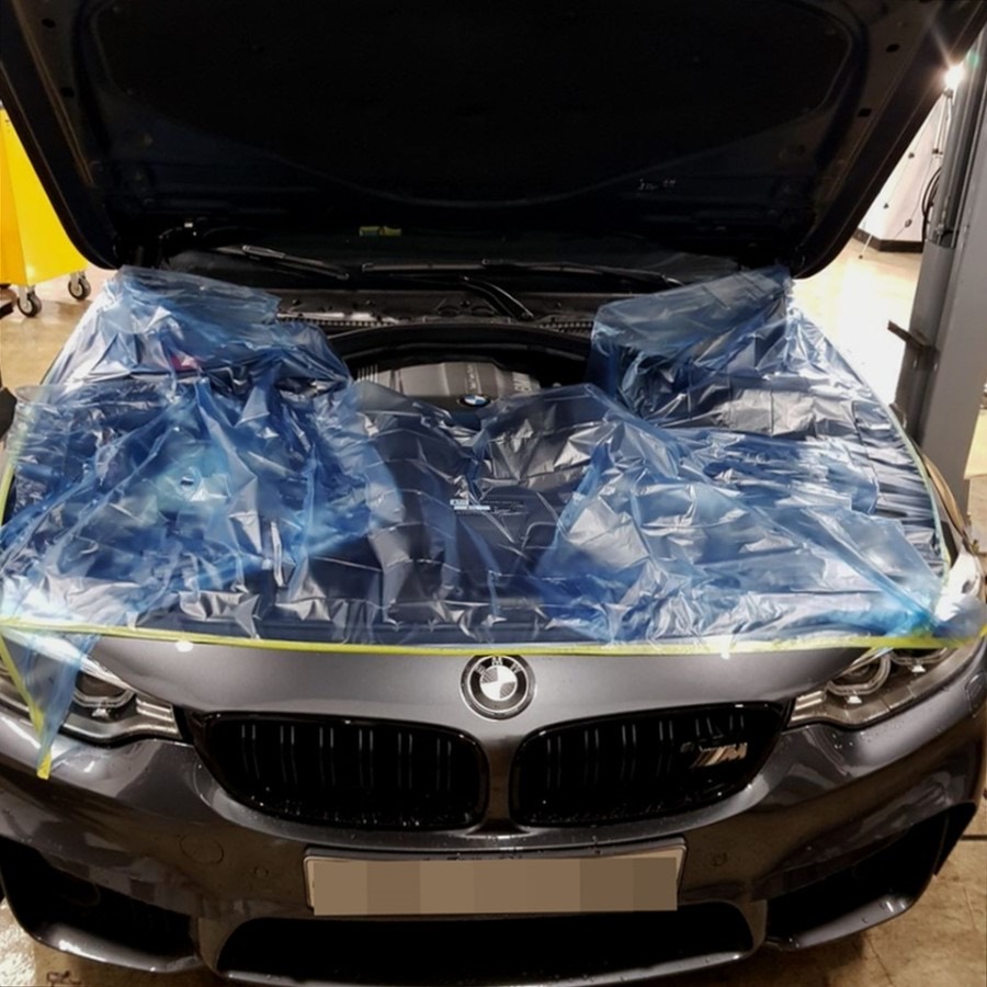 [리버스399] BMW 420d 엔진방음,휀다방음 작업 시공 사진 10