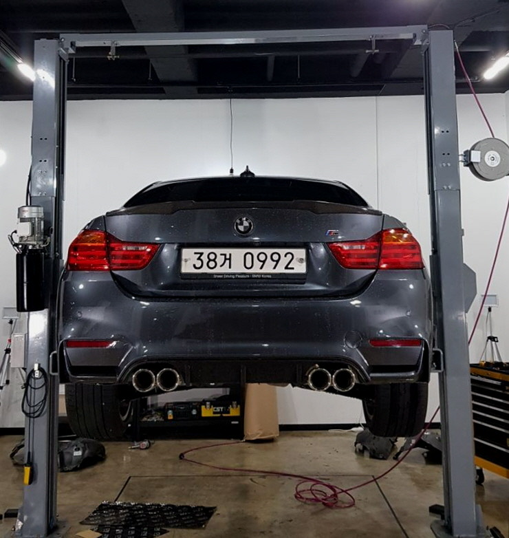 [리버스399] BMW 420d 엔진방음,휀다방음 작업 시공 사진 11