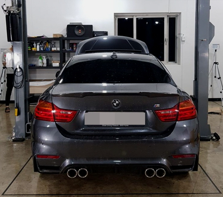 [리버스399] BMW 420d 엔진방음,휀다방음 작업 시공 사진 22