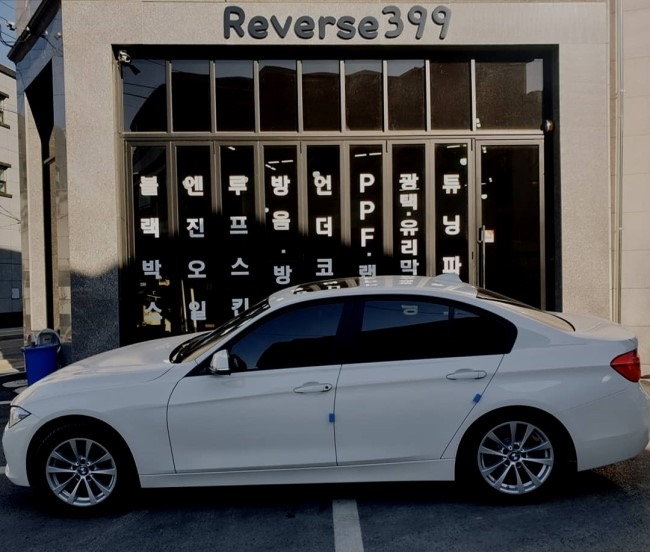 [리버스399] "BMW 320D 엔진방음.휀다방음" 작업 시공 사진 22