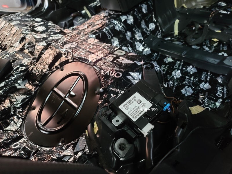 Mercedes-Benz E-class 350 풀방음 시공 사진 24