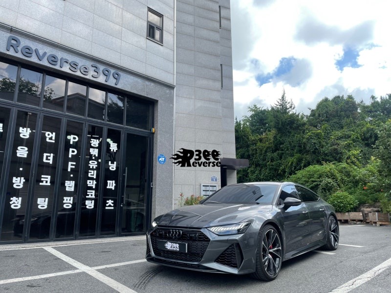 RS7 휀다방음 by 리버스399