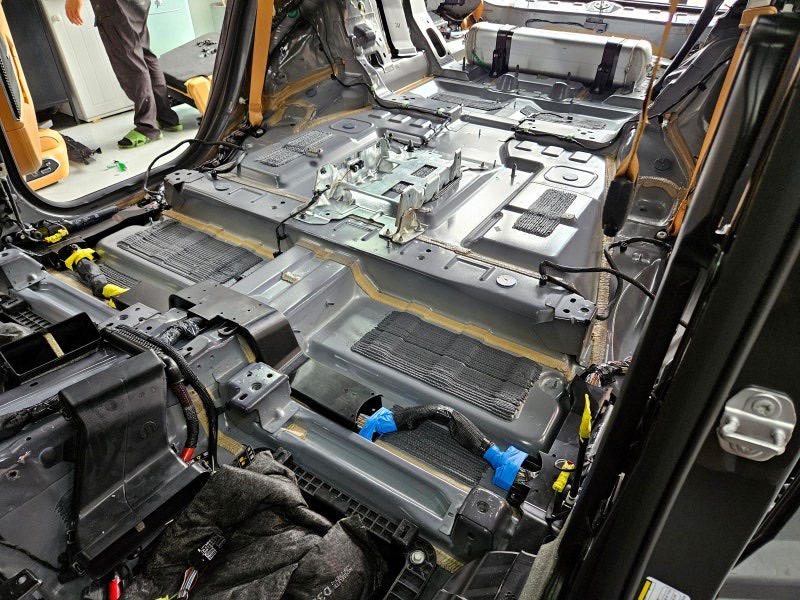 JEEP 그랜드 체로키 풀 방음과 속담 속 재밌는 과학사실 시공 사진 25