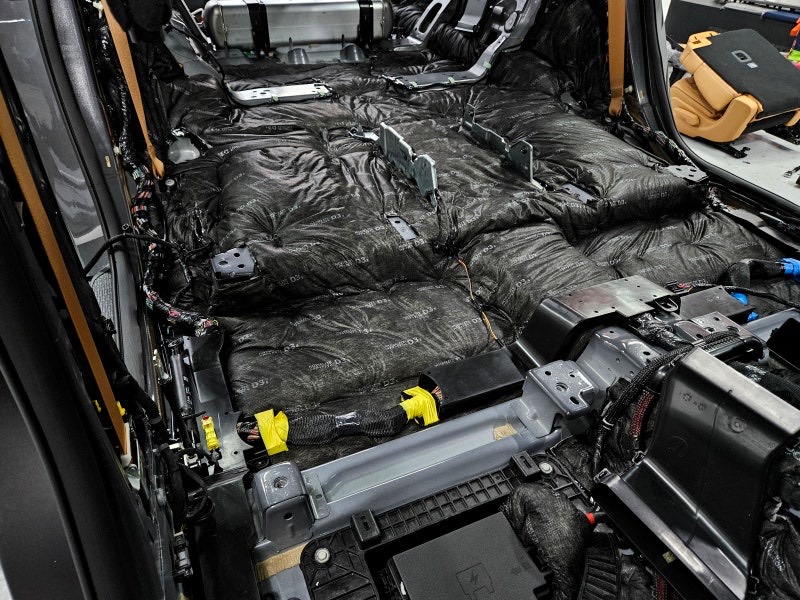 JEEP 그랜드 체로키 풀 방음과 속담 속 재밌는 과학사실 시공 사진 36