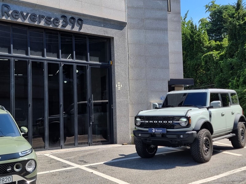 FORD 브롱코 반도체 기술 나노 투명코팅으로 하부 코팅 시공