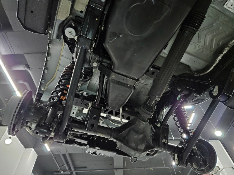 FORD 브롱코 반도체 기술 나노 투명코팅으로 하부 코팅 시공 시공 사진 18