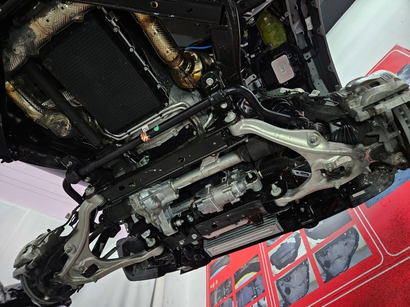 FORD 브롱코 반도체 기술 나노 투명코팅으로 하부 코팅 시공 시공 사진 19