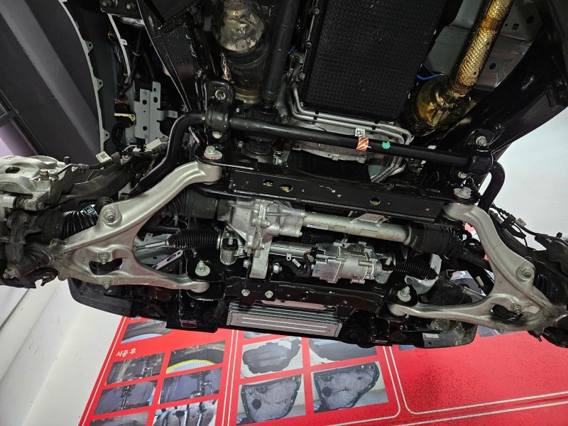 FORD 브롱코 반도체 기술 나노 투명코팅으로 하부 코팅 시공 시공 사진 21