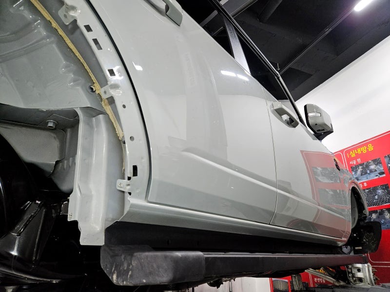 FORD 브롱코 반도체 기술 나노 투명코팅으로 하부 코팅 시공 시공 사진 24