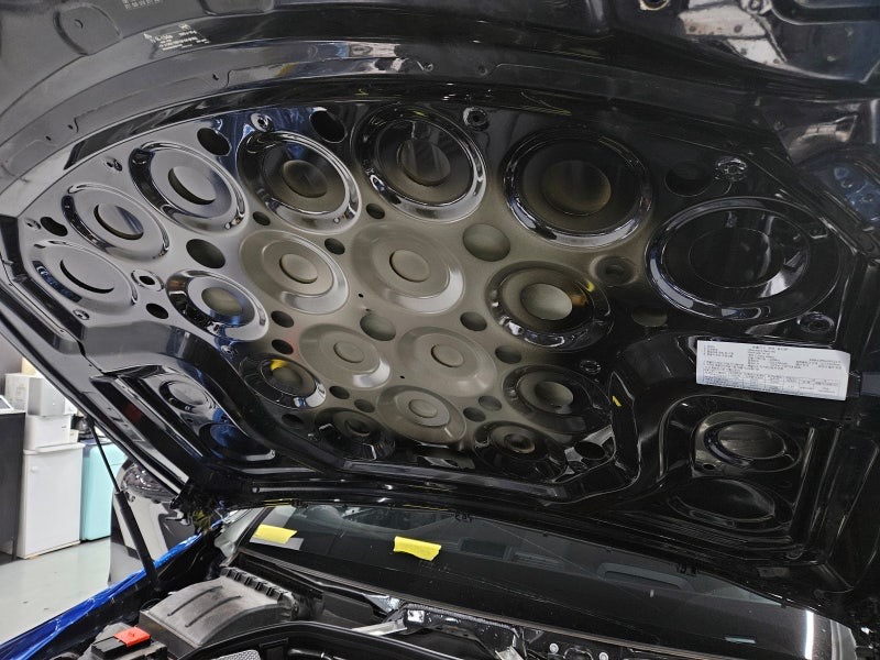 하남 리버스 399 벤츠 CLS 풀 방음 시공 시공 사진 2