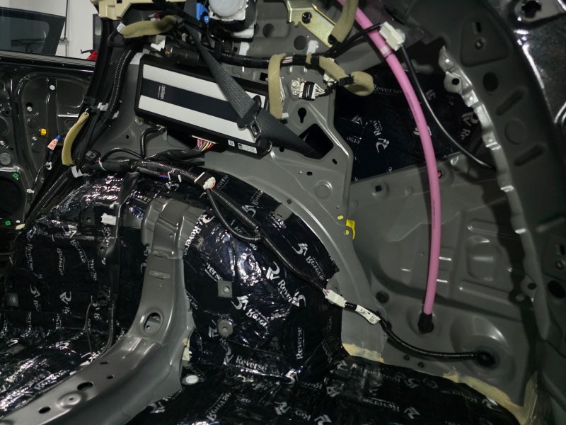 자동차 방음 시공 _ 렉서스 nx300편 시공 사진 38