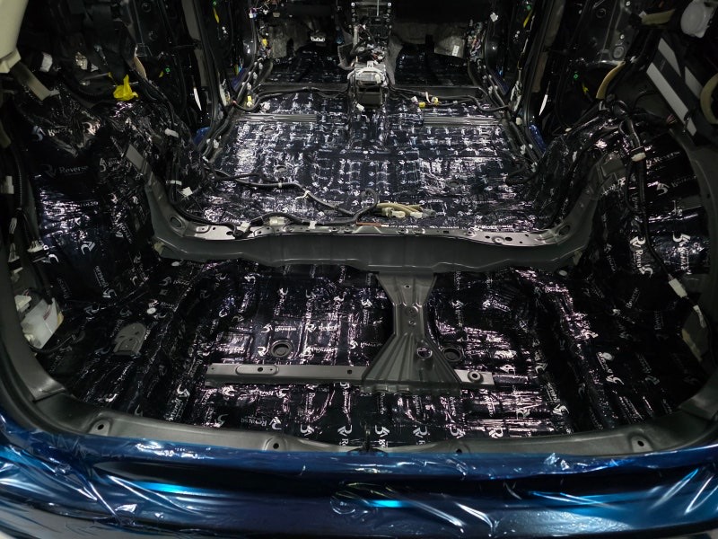 자동차 방음 시공 _ 렉서스 nx300편 시공 사진 40