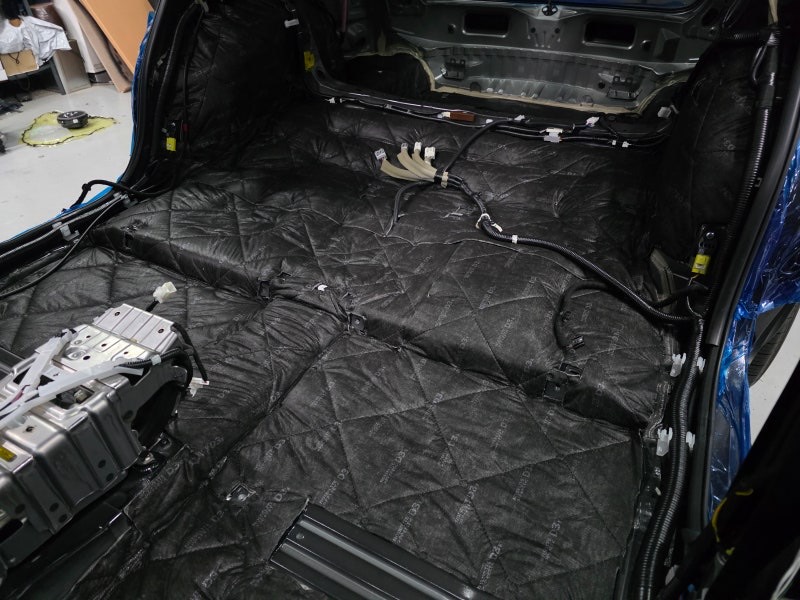 자동차 방음 시공 _ 렉서스 nx300편 시공 사진 42